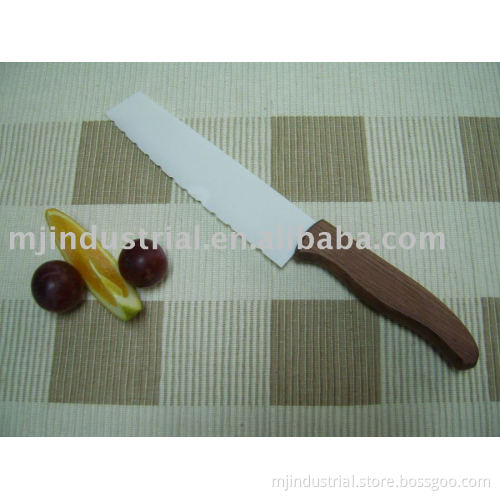 Serrated ceramic knife BK150W-P